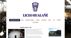 Desktop Screenshot of liceohualane.org