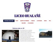 Tablet Screenshot of liceohualane.org